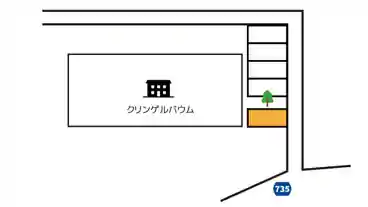 特P 箱根クリンゲルバウム　駐車場の図面