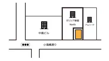 特P ガリシア新宿North駐車場の図面