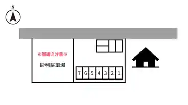 特P 林駐車場の図面