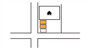 特P セラピーサロン・アリア駐車場の図面