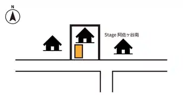 特P 《軽自動車》阿佐谷南2-25-3駐車場の図面