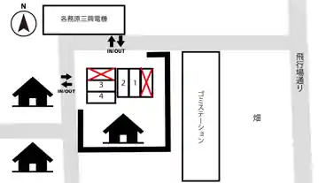 特P 三井東町4丁目118ｰ1駐車場の図面