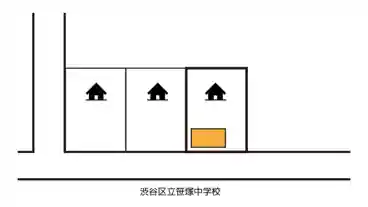 特P 《軽自動車》笹塚3-8-5駐車場の図面