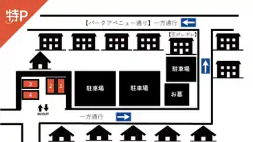 特P 中央駐車場の図面