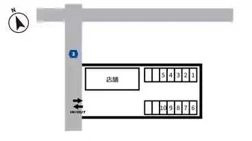 特P 平柳町1-35-11駐車場の図面