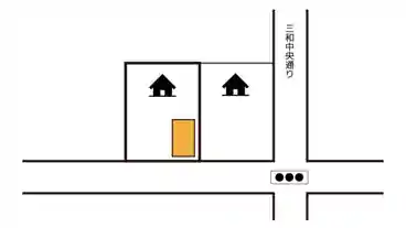 特P 南町3-8-19駐車場の図面