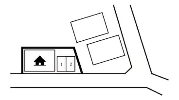 特P 上小山田町2888-5駐車場の図面