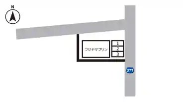 特P 青島2-11-1駐車場の図面