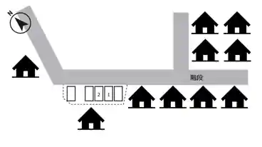 特P 岩戸1-7-19駐車場の図面