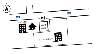 特P 水木通2丁目2-22駐車場の図面