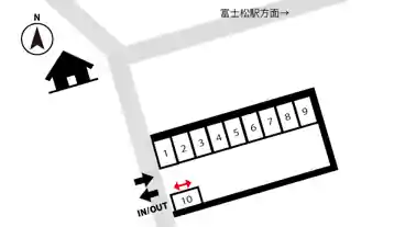 特P 今川町上池１０３−５付近駐車場の図面