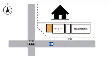 特P バタフライパーキング城ケ崎の図面