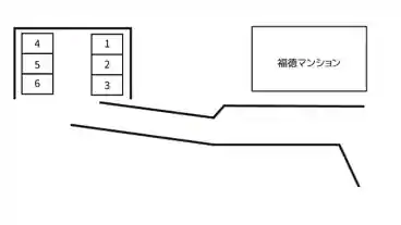 特P CASA SAKAWAKI駐車場の図面