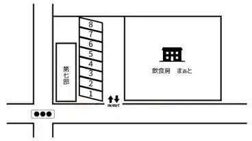 特P つる1丁目1-4駐車場の図面