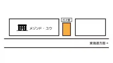 特P メゾンドユウ駐車場の図面