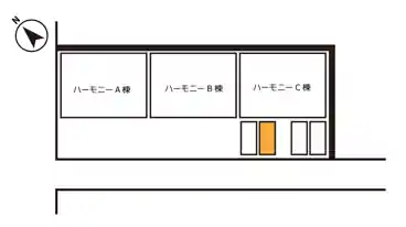 特P ハーモニーC棟駐車場のその他1