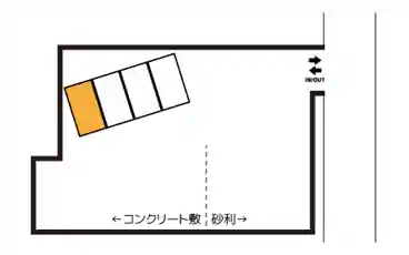 特P 《軽・コンパクト》新中川町12駐車場の図面